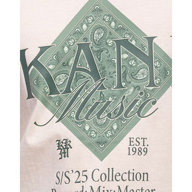 Tričko Karl Kani Karl Kani Music Paisley Print T-Shirt Béžová | KK-PD00005356, 1