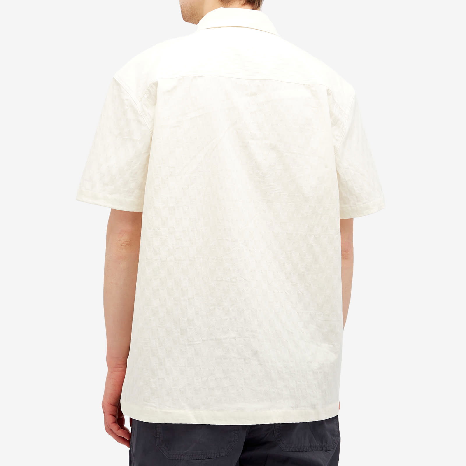 Palmes Garden Embroidered Short Sleeve Shirt