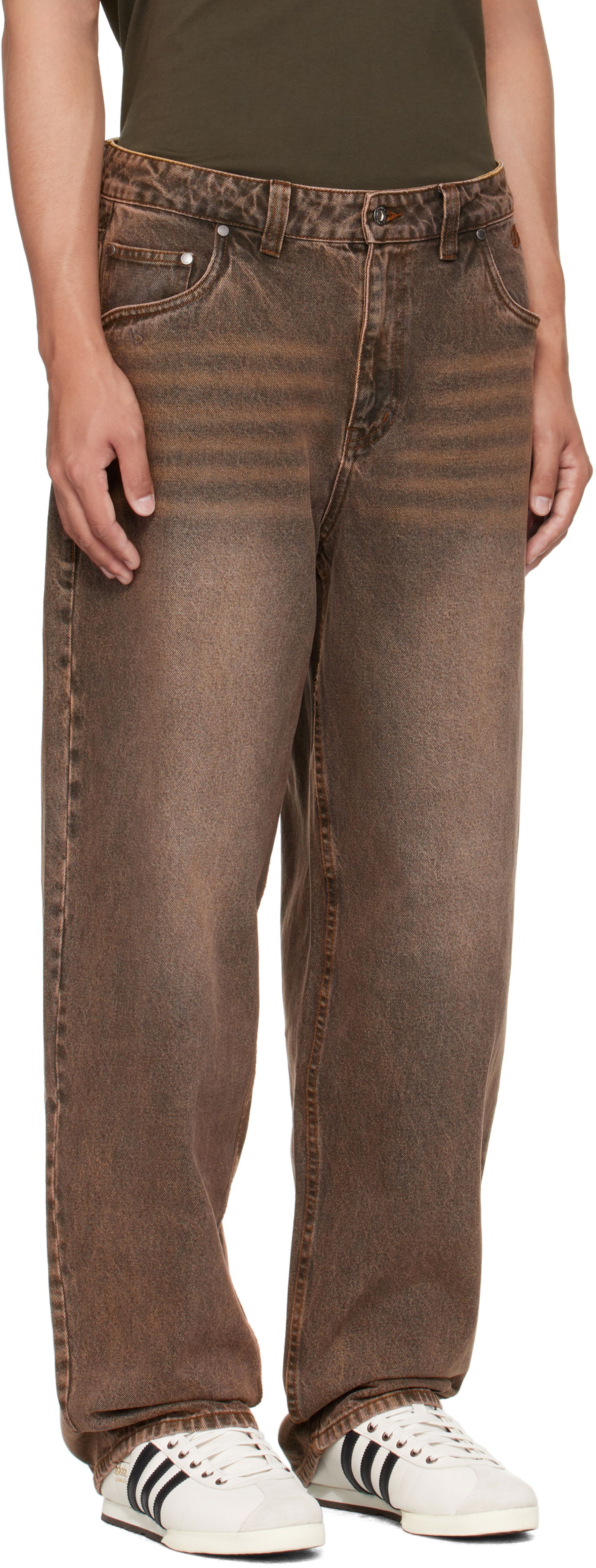 Džínsy Dime Dime Baggy Jeans Hnedá | DIMEFA2514BRW, 1