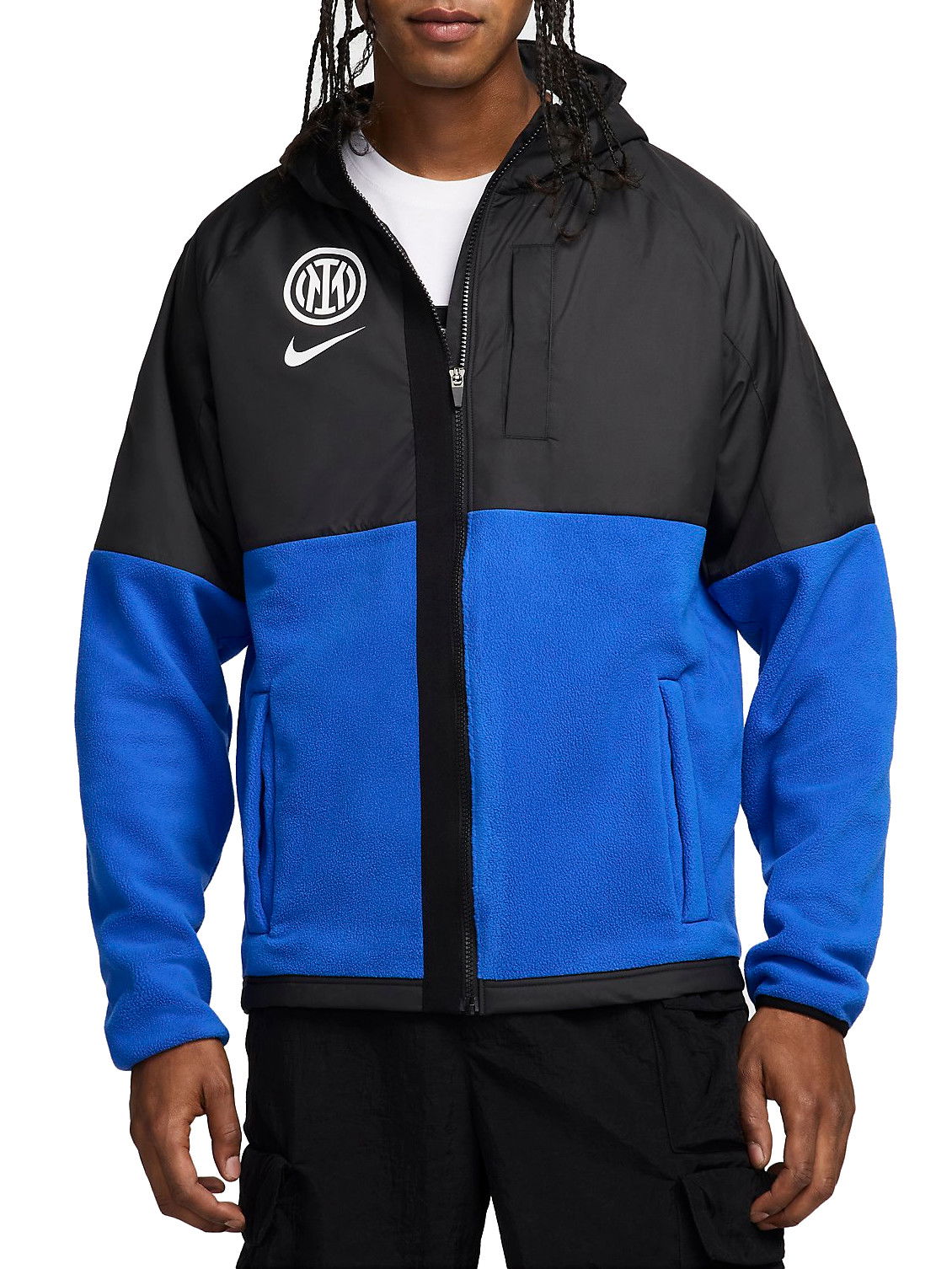 Mikina Nike Winterized Fleece Hoodie Jacket Modrá | fz8582-010, 0