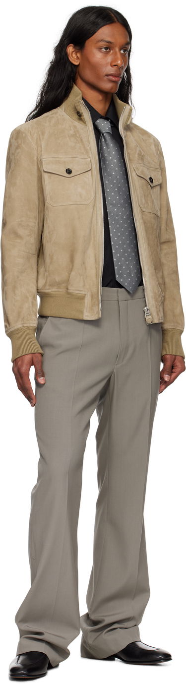 Doplnky Tom Ford TOM FORD Silk Tie Šedá | STE001-S0076, 2