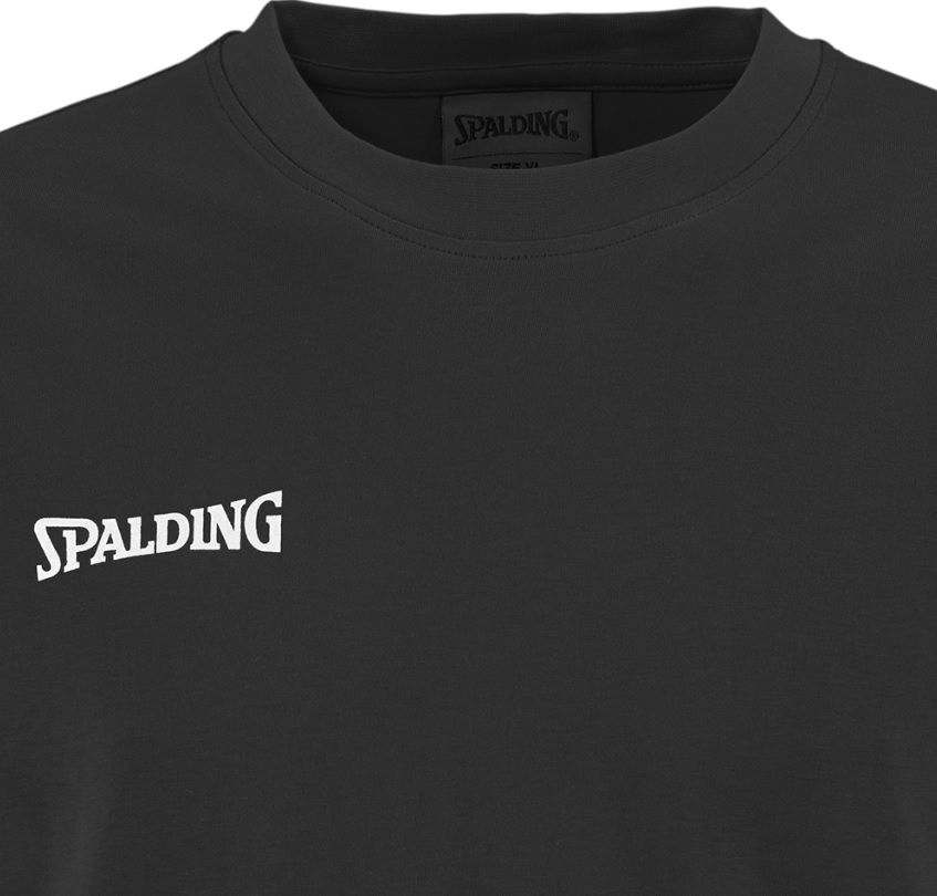 Tričko Spalding Spalding Promo Tee T-Shirt Čierna | 3002007-03, 1