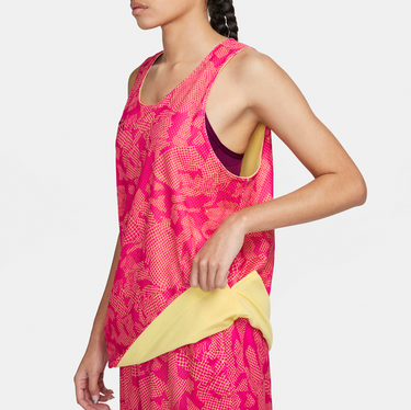 Súprava Nike Hypercool Abstract Print Tank Top and 8in Shorts Set Ružová | 924157-100, 2
