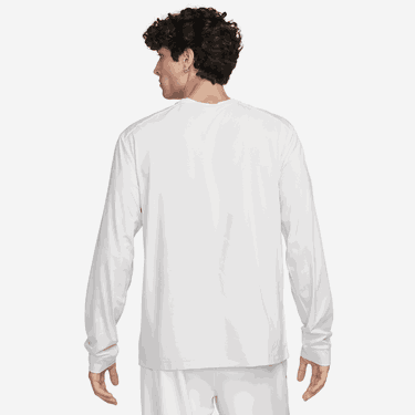 Tričko Nike Track Club Dri-FIT Hyverse Biela | FB6827-025, 3