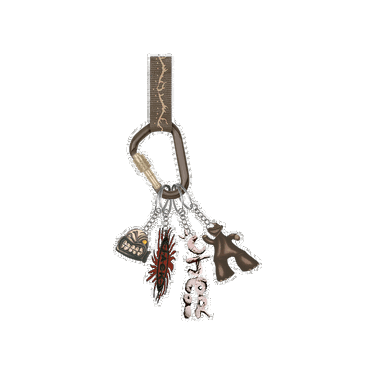 Náhrdelník Cactus Jack by Travis Scott Artifacts Keychain Čierna | CJJ1 AK20 MULT, 0