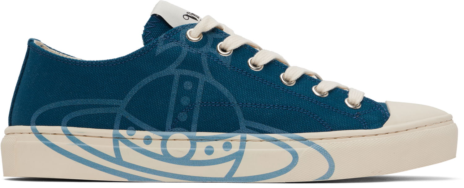 Tenisky a topánky Vivienne Westwood Low Top Plimsoll Modrá | 75020005M-W00WG-, 0