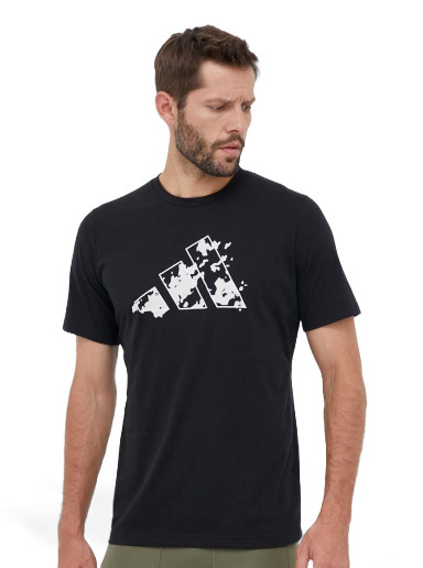 Tričko adidas Performance Train Essentials Seasonal Training Graphic Tee Čierna | IJ9601