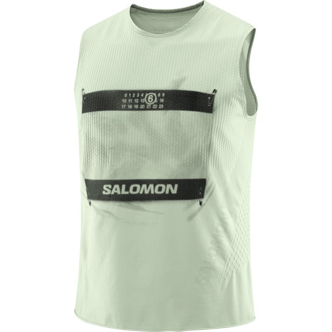 Tielko Salomon MM6 Tank Top Zelené | LC2649500, 1
