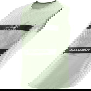 Tielko Salomon MM6 Tank Top Zelené | LC2649500, 1