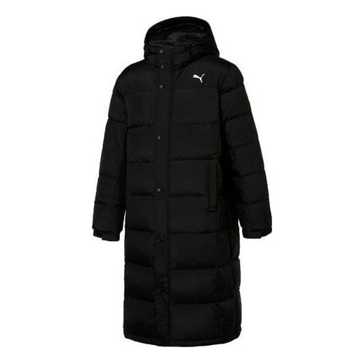Prešívaná bunda Puma Long Padded Parka Čierna | 932708-01