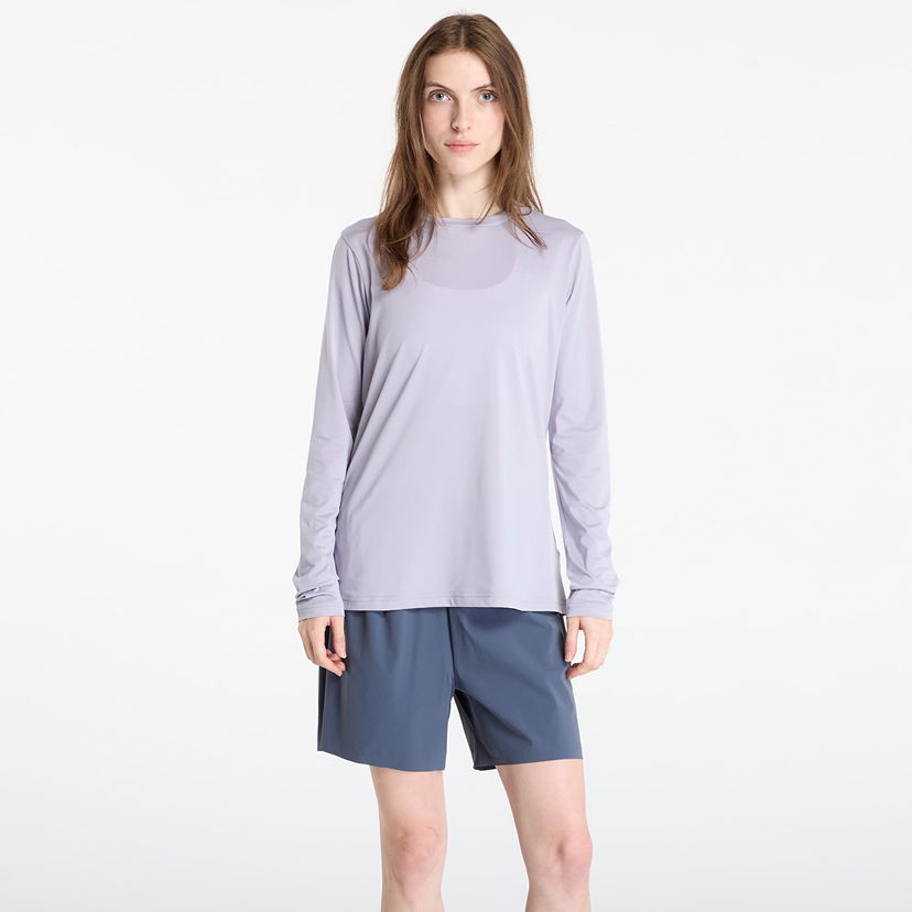 Tričko On Running Core Long Sleeve T-Shirt Fialová | 1WE10920174