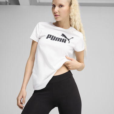 Tričko Puma ESS No. 1 Logo Leggings Biela | 682426_01, 4