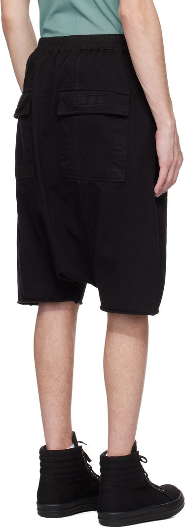 Šortky Rick Owens Hollywood Drawstring Pods Shorts Čierna | DU01E3380 RIGP, 2