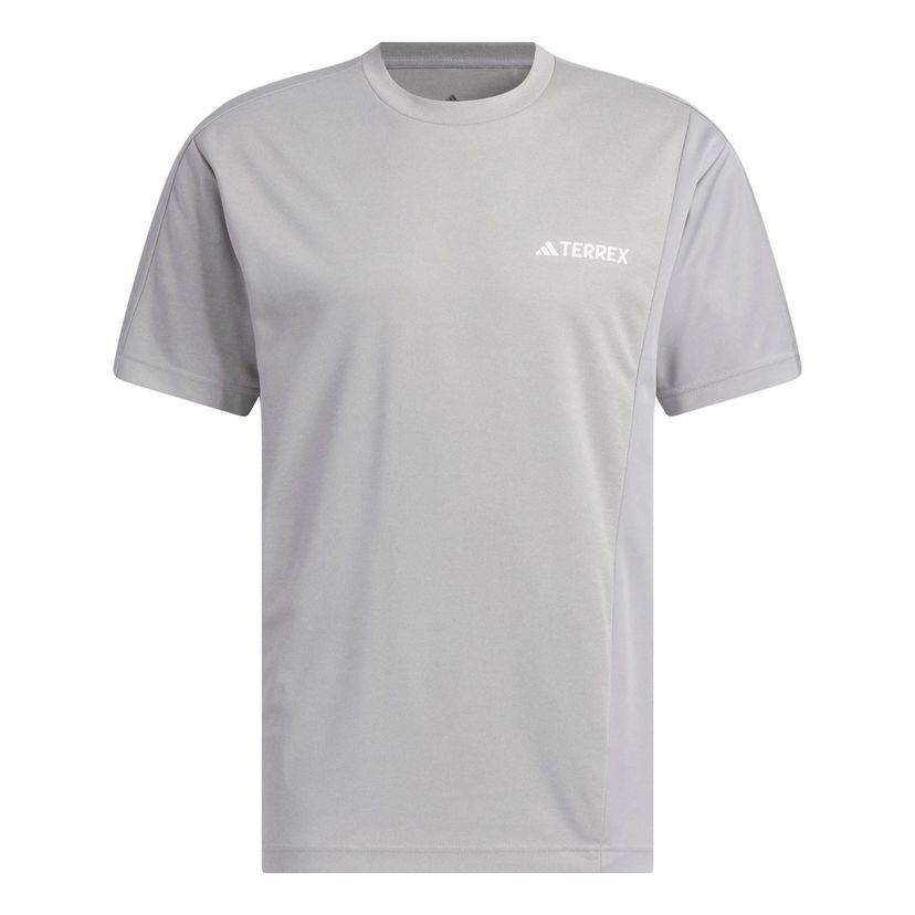 Tričko adidas Performance Terrex Trail T-Shirt Šedá | IC4428