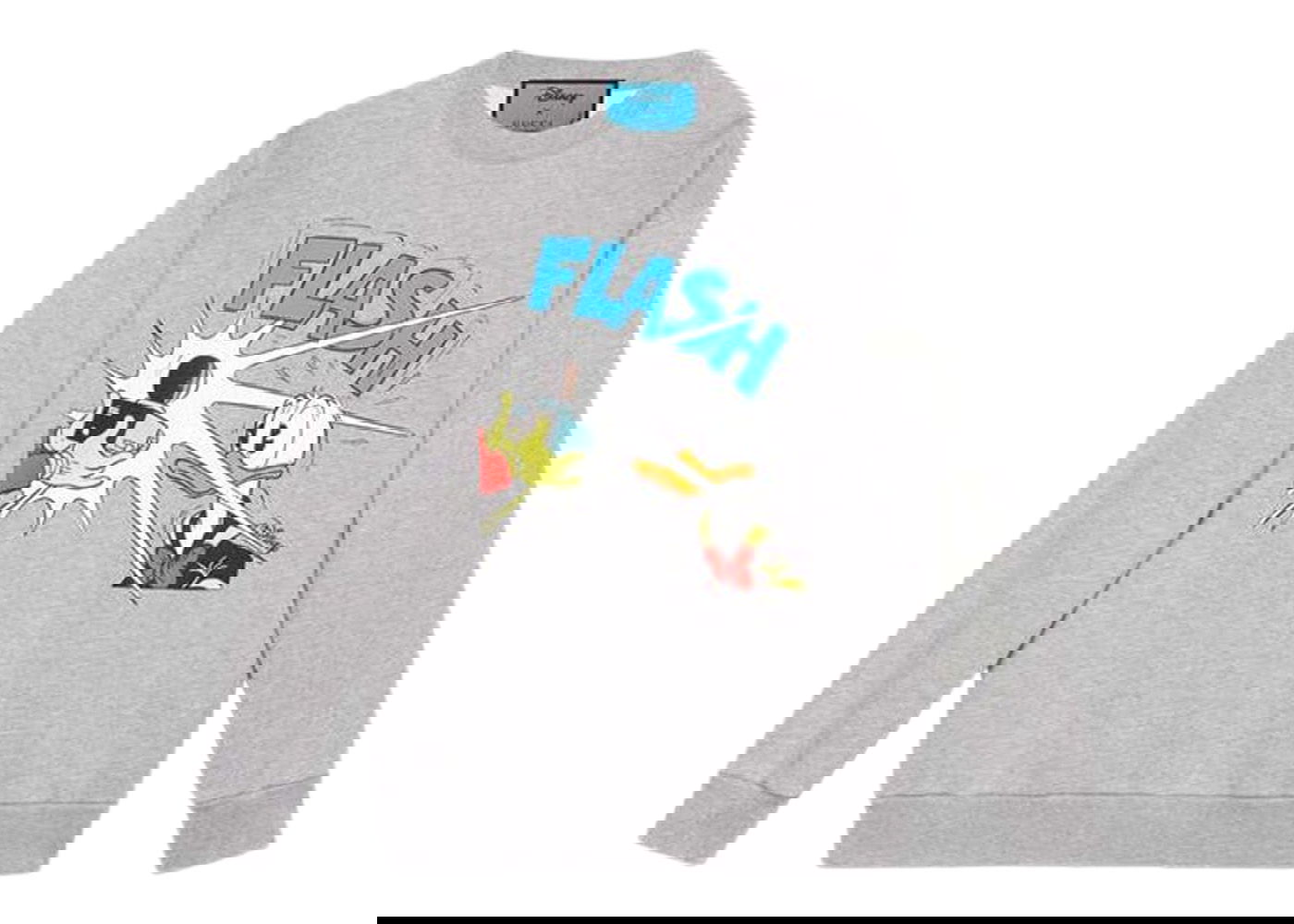 Sveter Gucci Disney x Donald Duck x Crewneck Šedá | 623245 XJDAJ 1230, 0