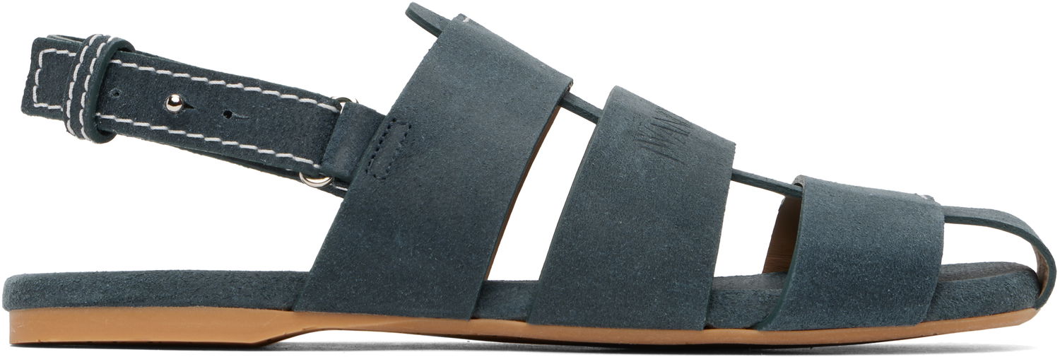 Tenisky a topánky JW Anderson JW Anderson Suede Fisherman Sandals Modrá | SN0091-LA0359, 0