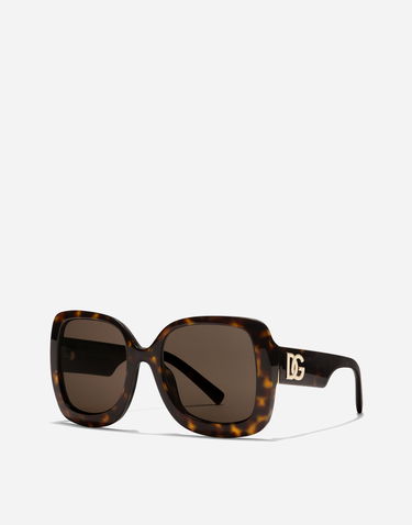 Slnečné okuliare Dolce & Gabbana New Arrivals Dg Crossed Acetate Sunglasses Onesize Hnedá | VG4513VP2739V000, 1