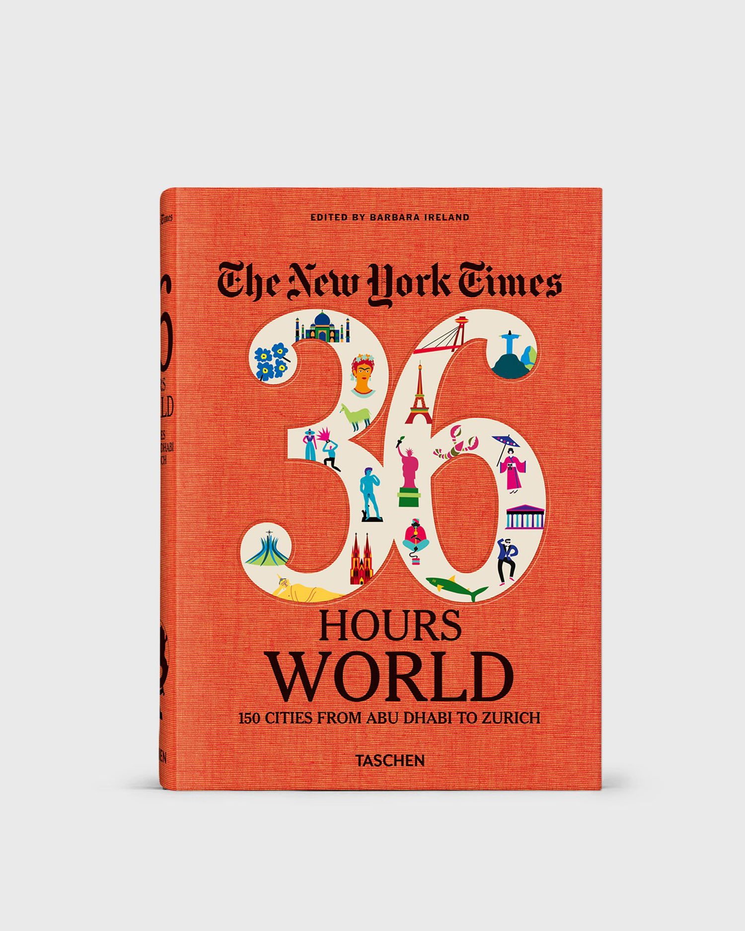 Kniha a časopis TASCHEN Books The New York Times 36 Hours World 150 Cities Oranžová | 9783836575331, 0