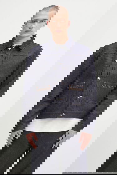 Bunda Drôle de Monsieur Drôle de Monsieur La Veste Denim Jacket Modrá | H.JT172.CO211, 0