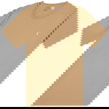 Tričko Polo by Ralph Lauren Custom Fit T-Shirt Béžová | 710671438329, 0