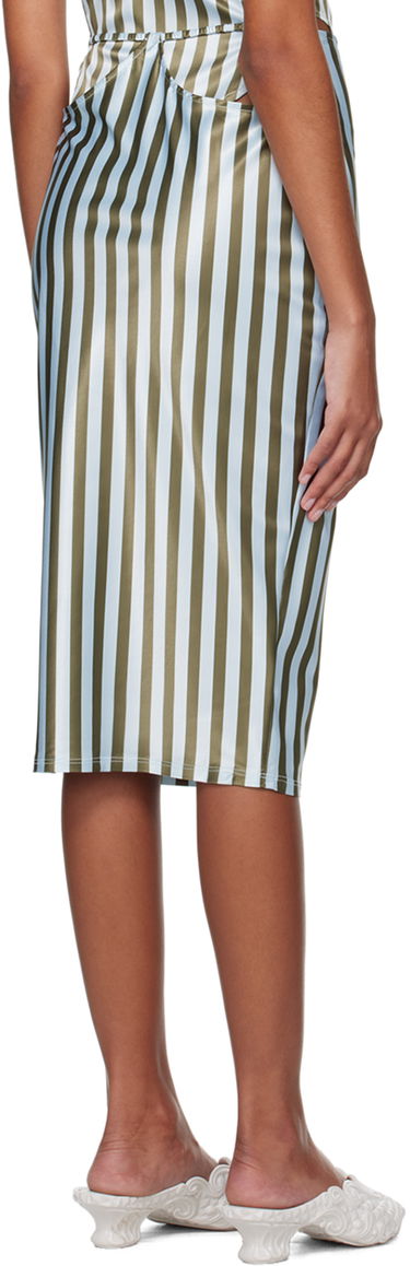 Sukňa Miaou Miaou Verona Striped Midi Skirt Modrá | 4033SS3DVG, 2