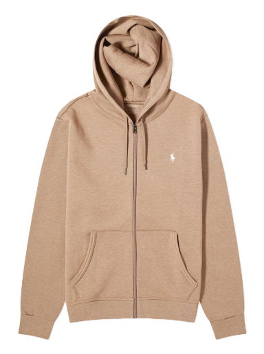 Mikina Polo by Ralph Lauren Double Knit Hoodie "Dark Taupe Heather" Béžová | 710881517029