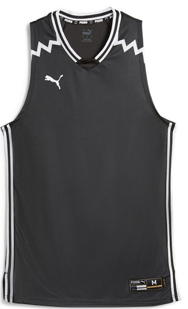 Dres Puma Hoops Team Game Jersey Čierna | 676628-01, 2