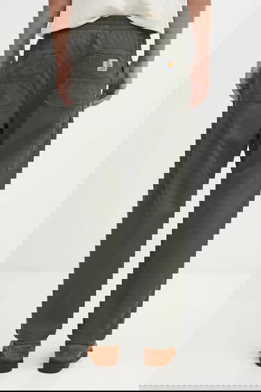 Nohavice Carhartt WIP Flint Elasticated Waist Relaxed Pants Zelené | I029919.2ZXGD, 2