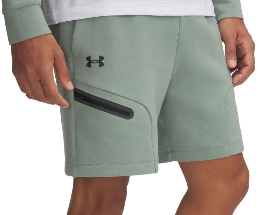 Šortky Under Armour Under Armour Unstoppable Fleece Shorts Zelené | 1379809-348