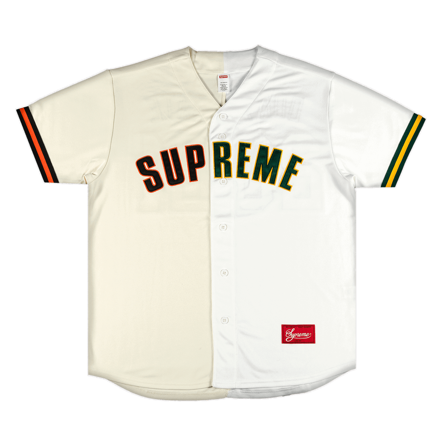 Dres Supreme Don't Hate Baseball Jersey Béžová | SS21KN11 NATURAL, 0