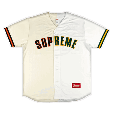 Dres Supreme Don't Hate Baseball Jersey Béžová | SS21KN11 NATURAL, 0