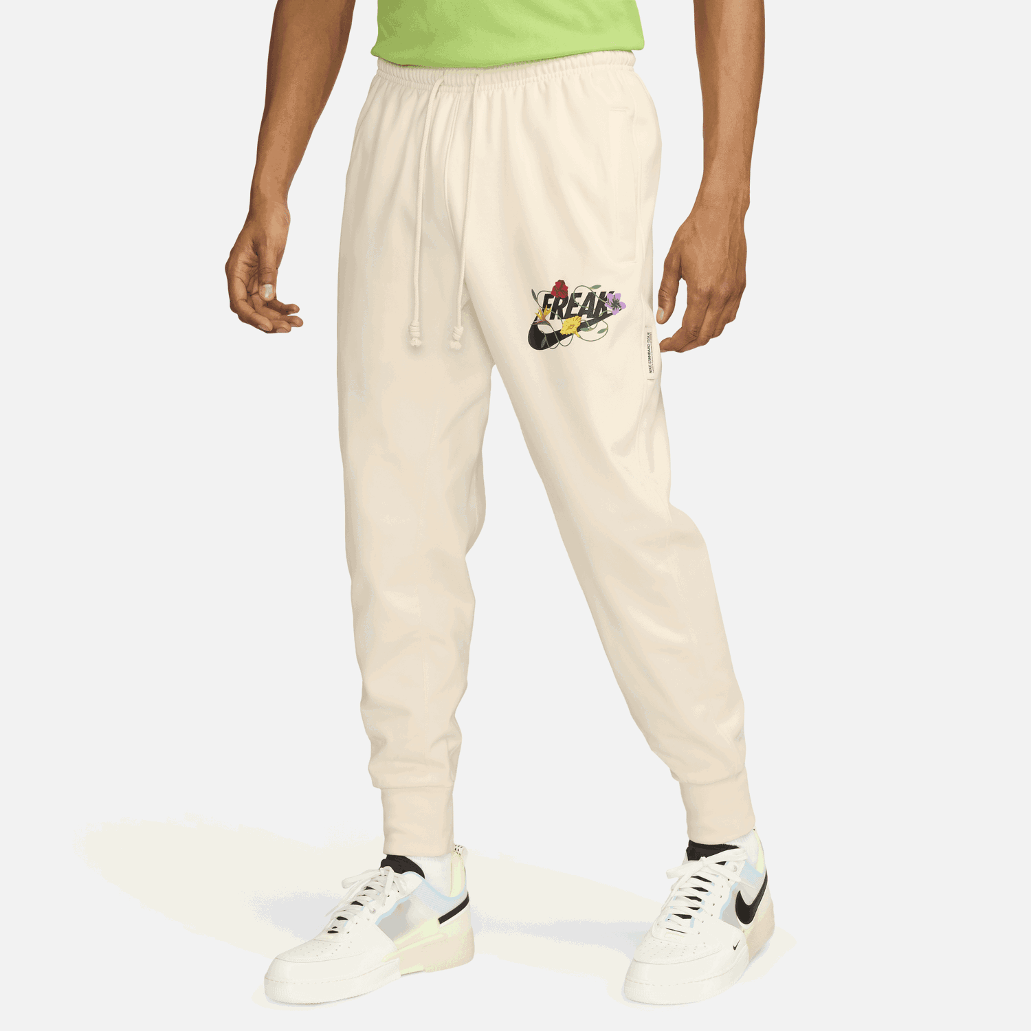 Tepláky Nike Dri-FIT Giannis Standard Issue Béžová | FN7214-110, 0