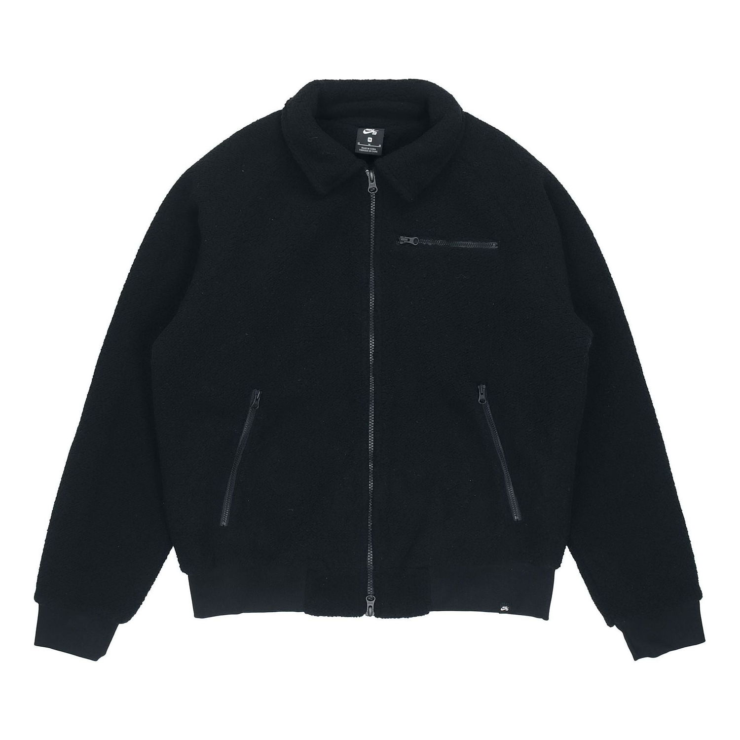 Bomber bunda Nike SB SB Sherpa Skateboard Jacket Čierna | DM0873-010, 0