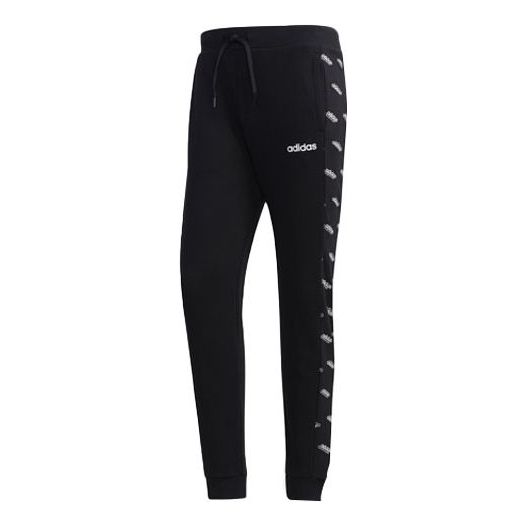 Tepláky adidas Originals Printing Splicing Knit Pants Čierna | FM6076