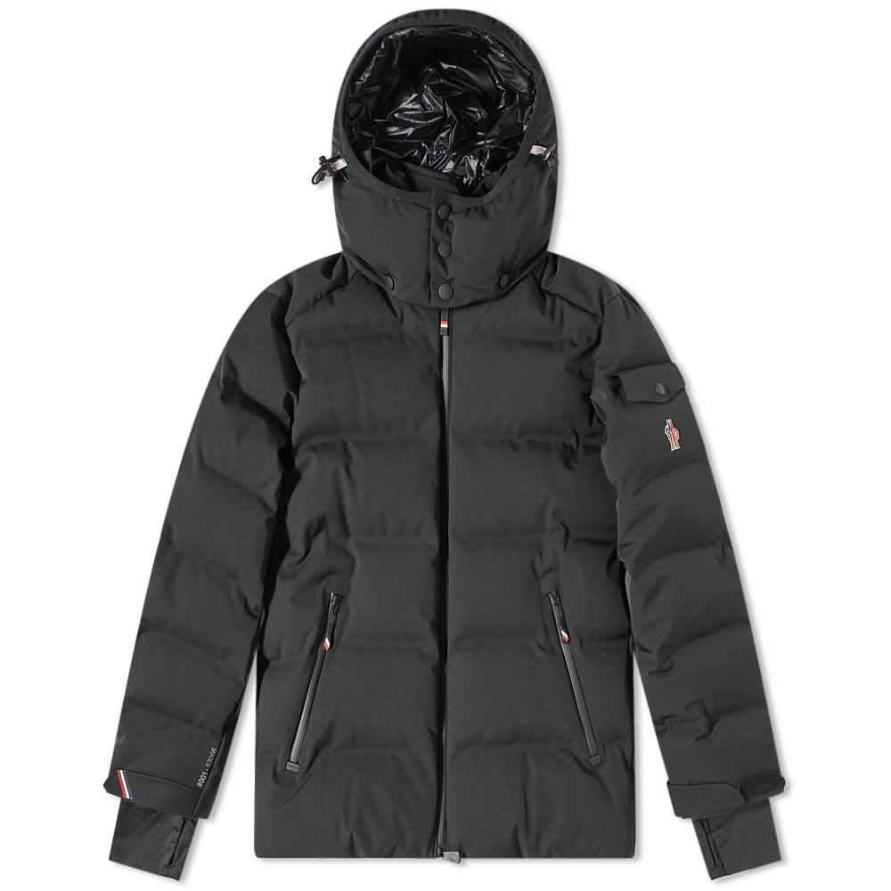Prešívaná bunda Moncler Grenoble Montgetech Hooded Down Jacket Šedá | 1A000-04-53066-999, 0