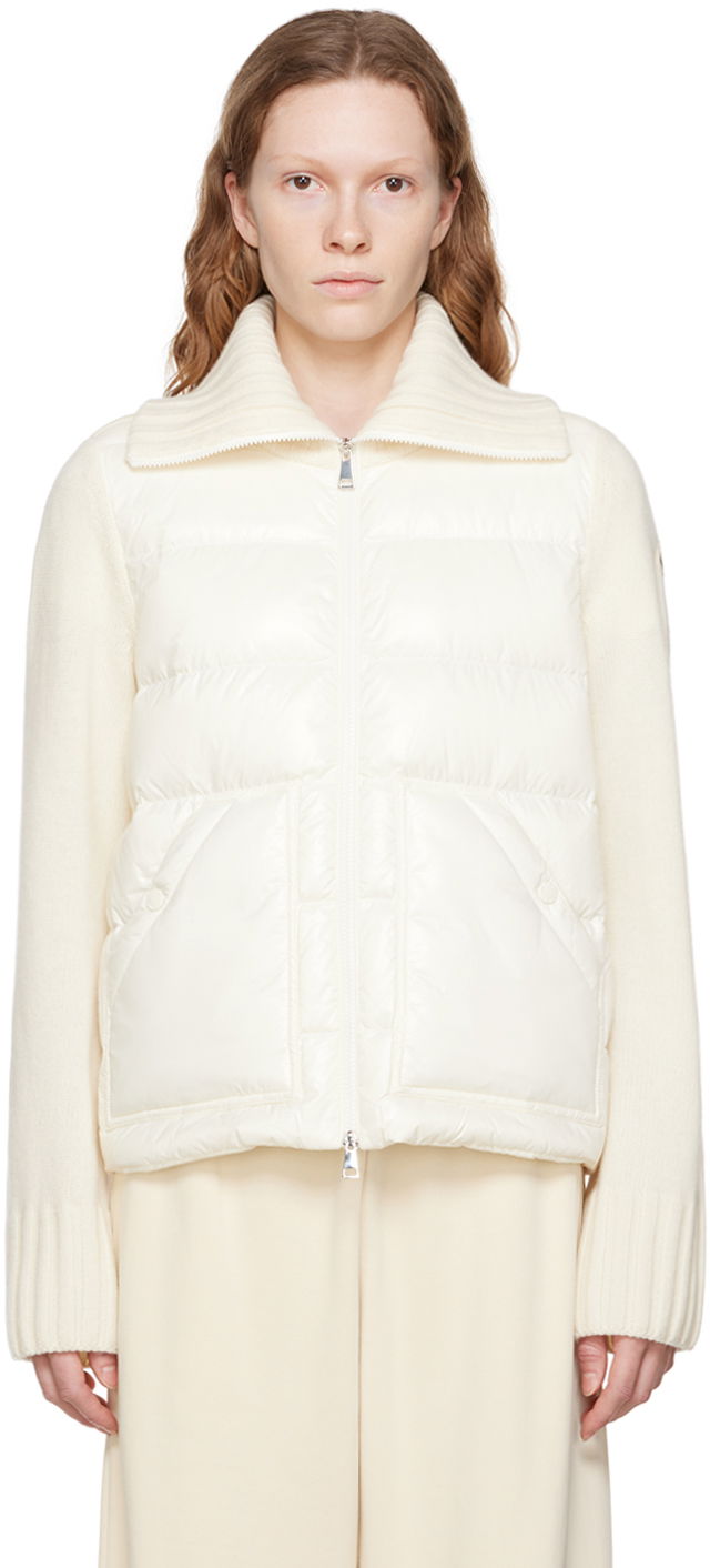 Prešívaná bunda Moncler Quilted Down Biela | H20939B00013M1115, 0