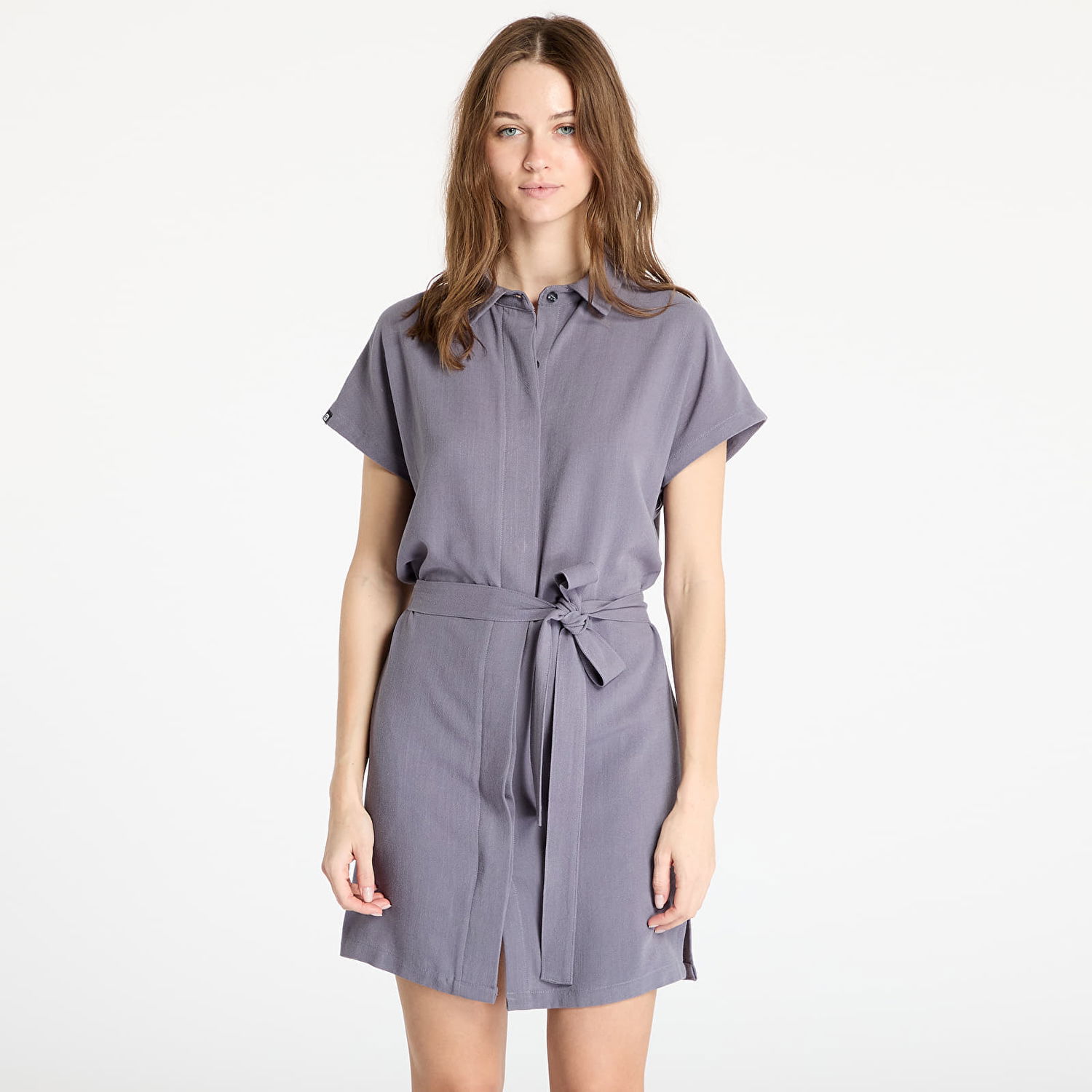 Šaty Horsefeathers Horsefeathers Kali Shirt Dress Šedá | SW945B, 0