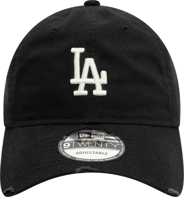 Šiltovka New Era LA Dodgers Distressed 9TWENTY Adjustable Cap Čierna | 60595229-60595229, 2