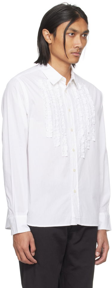 Košeľa Universal Works Universal Works Frill Shirt Biela | P2926, 1