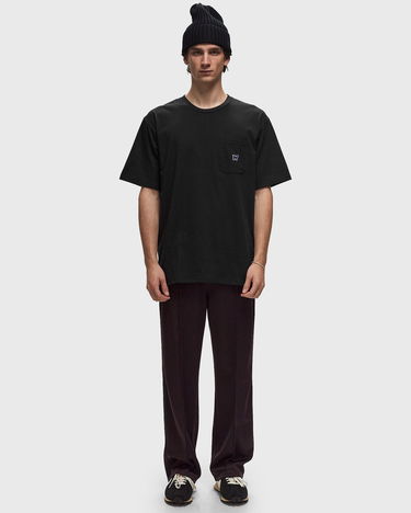 Tričko Needles Crew Neck Čierna | PU308-C-BLACK, 1