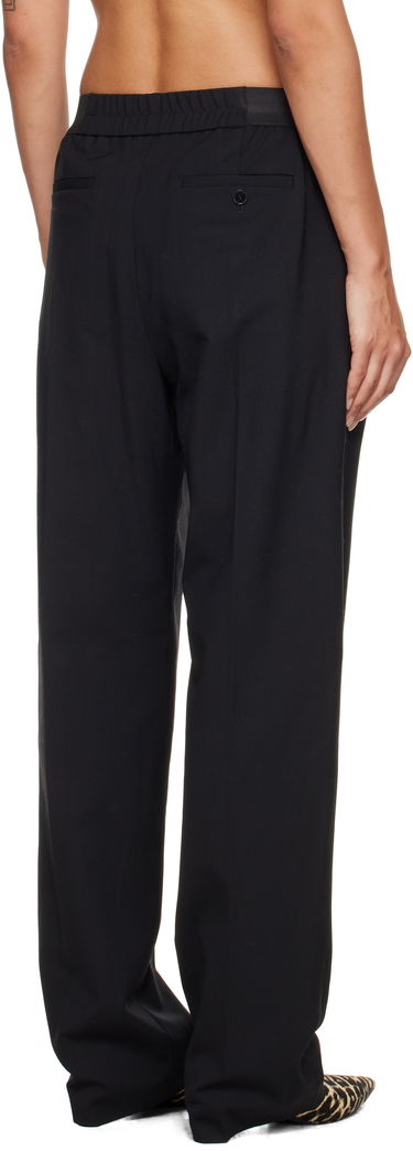 Nohavice Loulou de Saison Loulou de Saison Elasticated Waistline Trousers Čierna | NIRO, 2