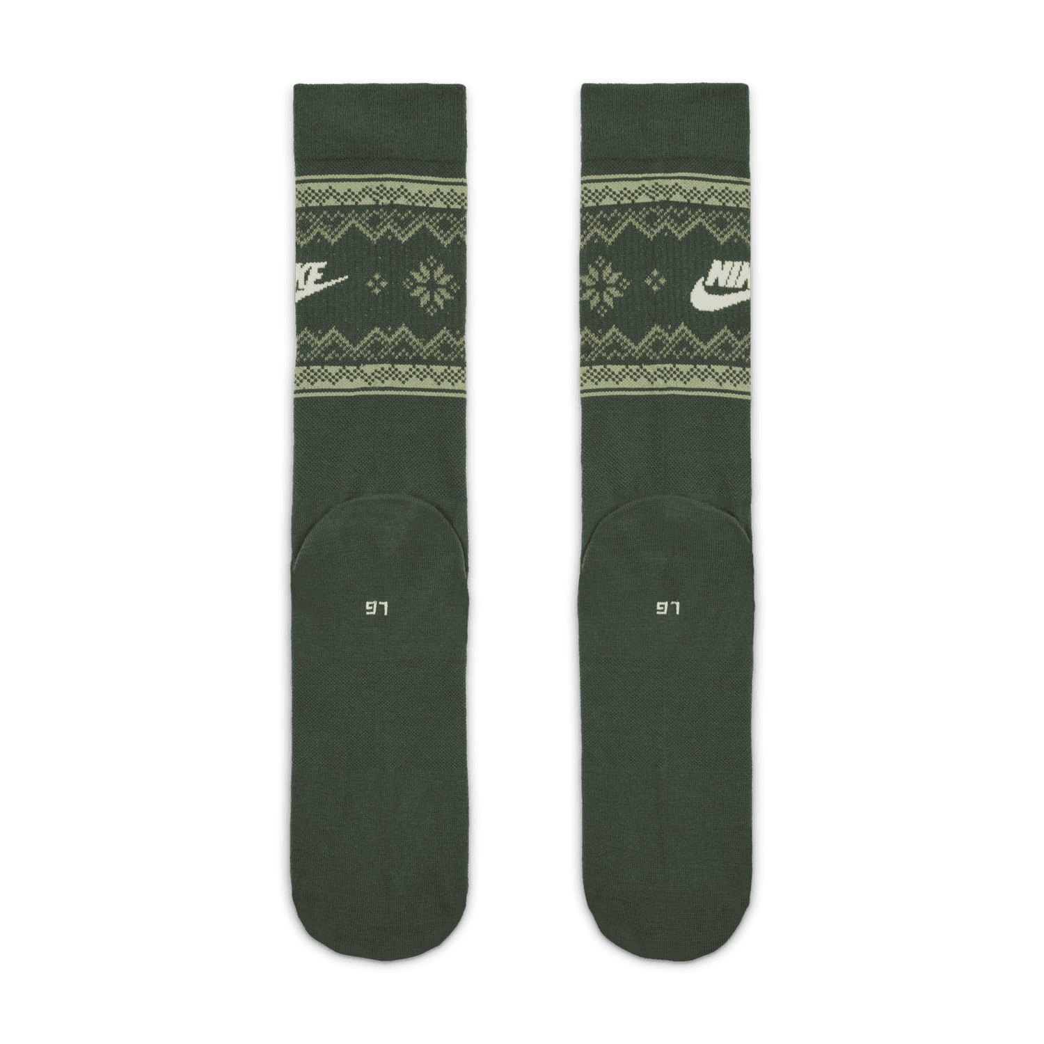 Ponožky Nike Everyday Essentials Crew Socks Zelené | FZ3071-338, 1