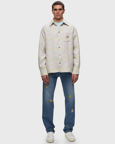 Bunda Casablanca Jacquard Jacket Béžová | MPS24-JK-200-01, 1