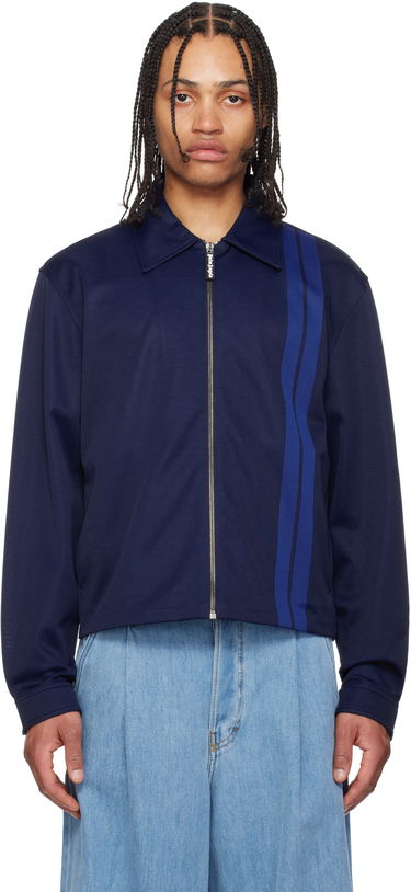 Vetrovka Palm Angels Palm Angels Suit Track Jacket Modrá | PMBD086S25FAB0014645, 0