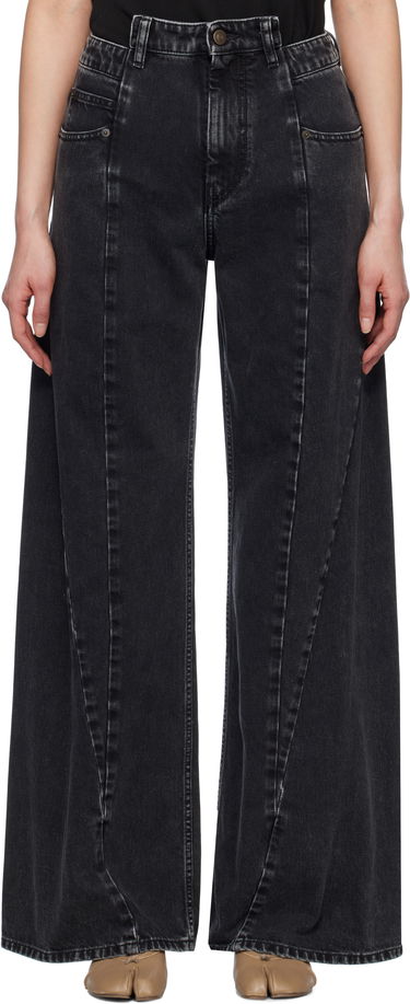 Džínsy Maison Margiela Maison Margiela 5 Pocket Wide Leg Jeans Čierna | S51LA0133 S30496, 0