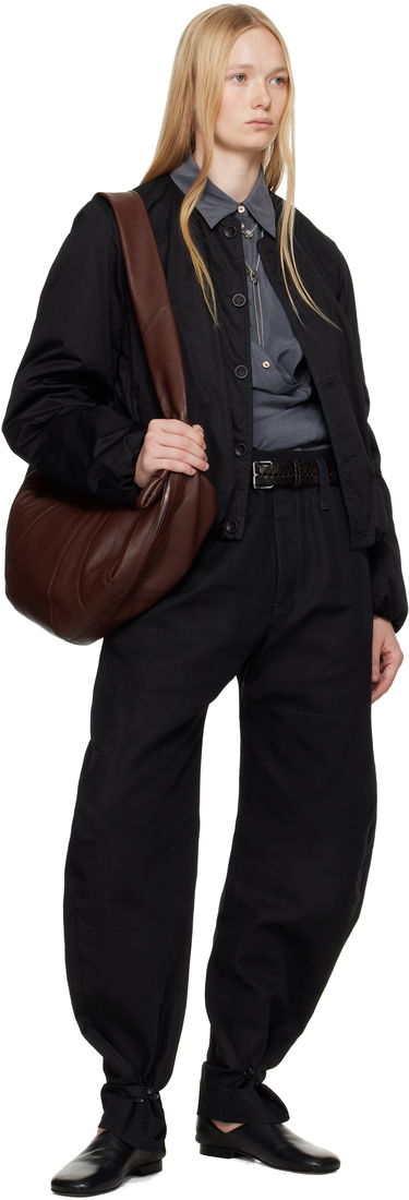 Bomber bunda LEMAIRE Lemaire Wadded Bomber Jacket Čierna | OW1128 LF1207, 3