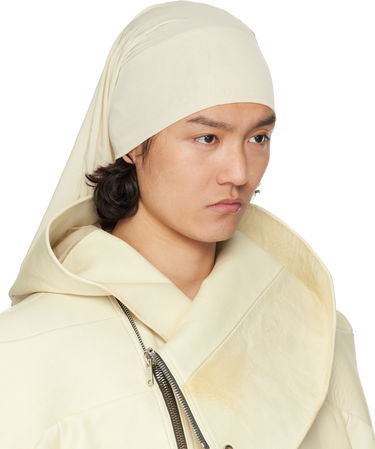 Klobúk Rick Owens Rick Owens Hollywood Stretch Cupro Jersey Wig Hat Béžová | RR01E5453 BZ, 1