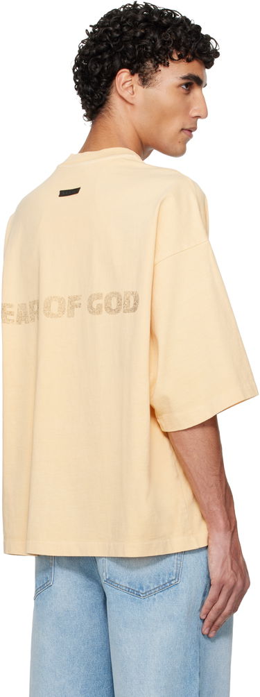Tričko Fear of God Fear of God Relaxed 'FU' T-shirt Žltá | FG25FW10-10310HWJ-708, 2