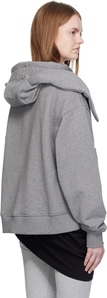 Mikina Charles Jeffrey Loverboy Charles Jeffrey LOVERBOY Patch Rabbit Ears Hoodie Šedá | 52081002, 2