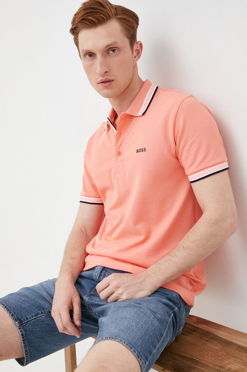 Polo tričko BOSS Polo Shirt Oranžová | 50468983, 0